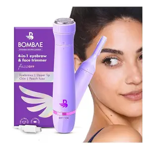 BOMBAE 4-in-1 Facial Hair & Eyebrow Trimmer