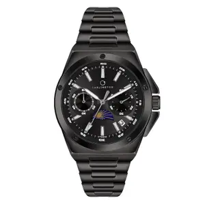 Visit the Carlington Store Carlington Legacy Series Analog Wrist Watches with Chronograph & Elegant Moon Phase Dial for Men - CT 9955