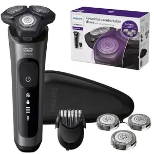 PHILIPS Electric Shavers for Men, Rechargeable Wet/Dry Electric Shaver