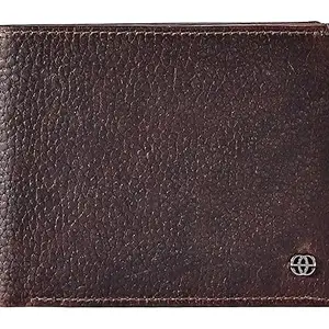 eske Alfie Genuine Leather Bi-Fold Wallet for Men | RFID Protected Slim Leather Wallet with 6 Card Slots, 2 Pockets,1 Zip Pocket