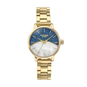 Visit the Sonata Store Sonata Poze 6 Delicate Dream Quartz White MOP Round Dial Women's Watch | Stainless Steel Strap Material | Watches for Women Analog - SP80130YM01