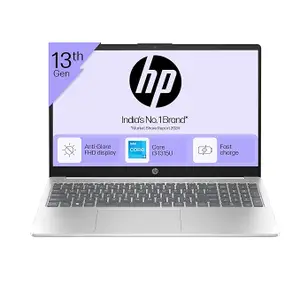 HP 15,13th Gen Intel® Core™ i3-1315U,15.6inch(39.6 cm),FHD,Anti-Glare,8GB DDR4,512GB SSD,Dual Speakers,Windows 11,MSO 2021,1.59 kg,15-fd0186TU