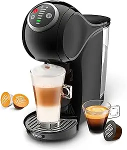 Nescafe Dolce Gusto, Genio S PlusEDG315.B,Pod Capsule Coffee Machine, Espresso, Cappuccino, Latte and more, EDG315.B