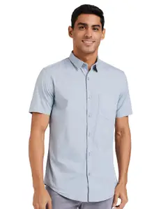 Brand: Amazon Brand - Symbol Amazon Brand - Symbol Men's Cotton Shirt | Casual | Plain | Half Sleeve | Summer - Regular Fit (Available in Plus Sizes)