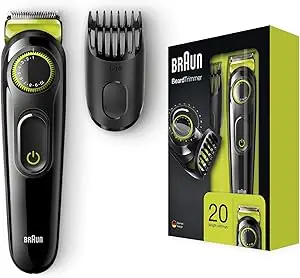 Braun BT3021 Beard Trimmer Sharp Blades Volt 2 pin plug