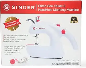SINGER 01664 Stitch Sew Quick 2 Hand Held Mending Machine