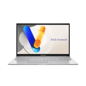 ASUS Vivobook 15 (2024), Intel Core 5 Processor 120U, 15.6" FHD 16:9 60Hz 250nits,(16GB RAM/512GB SSD/Win 11 Home/Office 2021/Backlit Keyboard/Cool Silver/1.7 Kg), X1504VAP-NJ541WS