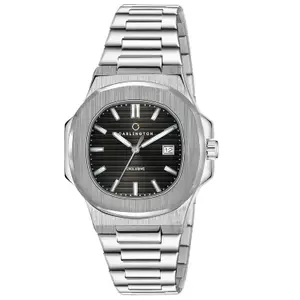 Visit the Carlington Store Carlington Stainless Steel Analog Wrist Watches for Men-Ct 8822
