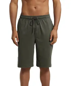 Visit the Jockey Store Jockey 9426 Men's Super Combed Cotton Rich Regular Fit Solid Shorts with Side Pockets