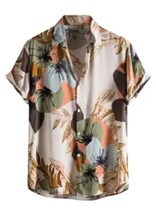 Brand: Leriya Fashion Leriya Fashion Men's Rayon Regular Fit Casual Shirt | Stylish | Printed| Formal|Solid Short Sleeve | Trendy | Summer-Button Down (Available in Plus Size and Combo Pack of 2)