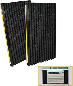 LBG Products Window Air Conditioner Foam Insulation Panels,AC Side Insulating Panel Kit,2 Pack, 17in High x 9in Wide x 7/8in Thick