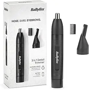 BaByliss MEN E652E Nose and Ear Trimmer