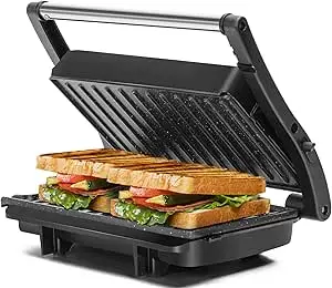 Panini Press Grill, Sandwich Maker