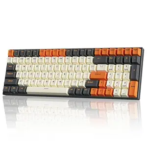 RK ROYAL KLUDGE RK G68 65% Wireless Mechanical Keyboard, tooth5.1/2.4G/Wired Hot Swappable Mechanical Keyboard