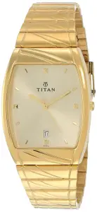 Visit the Titan Store Titan Karishma Analog Gold Dial Men's Watch -NM9315YM02 / NL9315YM02
