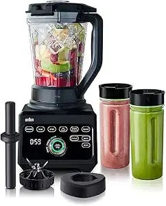 Braun 1600W Blender & Smoothie Maker PowerBlend 9 Premium+ Powerf