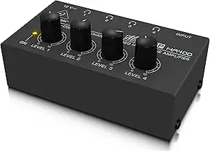 Behringer HA400 Ultra Compact 4 Channel Stereo Headphone Amplifier