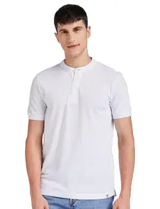 Brand: Amazon Brand - Symbol Amazon Brand - Symbol Men's Cotton Rich Polo T Shirt | Mandarin Collar Tshirts | Half Sleeves | Plain - Regular Fit (Available in Plus Sizes)