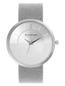 Visit the Giordano Store Giordano Analog Watch for Men & Boys Trendy and Slim Fit with Metal Strap Suitable for Casual & Formal Occasion | Men's Analogue Wrist Watches - GD-1166