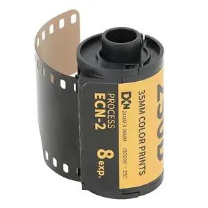 Soraz Color Prints, 200-250 Degree Light Sensitivity Color Print Film 35mm High Saturation for 135 Camera (12 Sheets)