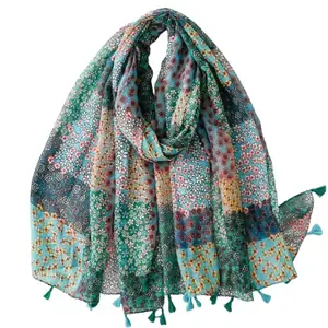 Printed Women Scarf | Scarf For Women Rectangle | 180 * 88cm