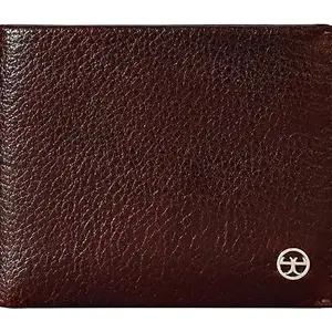eske Silias Genuine Leather Bifold Wallet for Men - 5 Card Slots - RFID