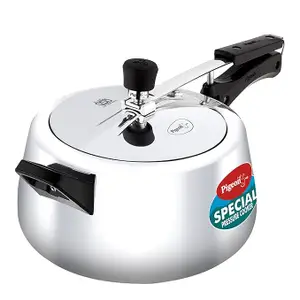 Pigeon by Stove Kraft Aluminium Pressure Cooker 5 Litre Inner Lid