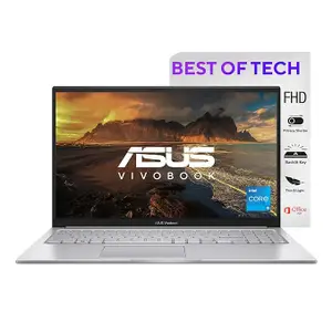 ASUS VivoBook 15 (2022), Intel®Core™ i3-1215U 12th Gen, 15.6" (39.62 cm) FHD, Thin and Light (8GB/512 SSD//Windows 11/Office 2021/Backlit KB/Quiet /1.7 kg), X1504ZA-NJ325WS