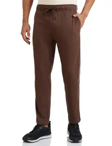 Brand: Amazon Brand - Symbol Amazon Brand - Symbol Men's Cotton Rich Strechable Knit Track Pants - Regular Fit