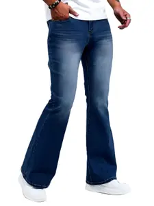 Ben Martin Men’s Bell Bottom Jeans || Bootcut Denim Pants || Wide Leg Flared Jeans for Men || High Waist Stretchable Retro Fit || Cotton Jeans for College Casual (1)