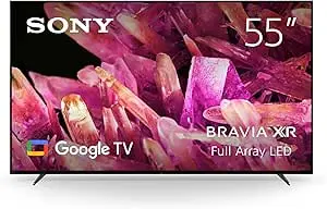 Sony 55 Inch 4K Ultra HD TV X90K Series: BRAVIA XR Full Array LED Smart Google TV