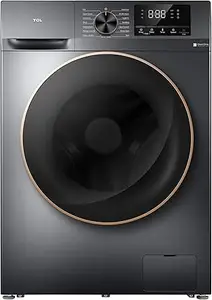 TCL 10KG Direct Drive Front Loading Washing Machine, 1200 RPM 15 Programs, Fully Automatic Washer