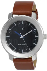 Visit the Fastrack Store Fastrack Casual Analog Black Dial Men's Watch -NM3121SL01 / NL3121SL01