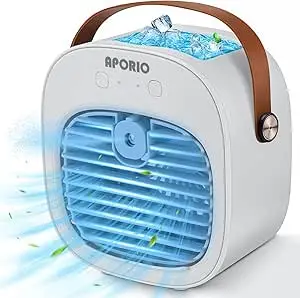 aporio Portable Air Conditioner-5200mAh Rechargeable Personal Air Cooler