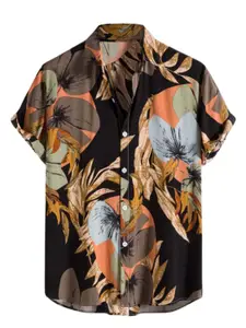 Brand: Leriya Fashion Leriya Fashion Men's Rayon Regular Fit Casual Shirt | Stylish | Printed| Formal|Solid Short Sleeve | Trendy | Summer-Button Down (Available in Plus Size and Combo Pack of 2)