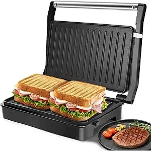 Panini Press Grill, Sandwich Maker