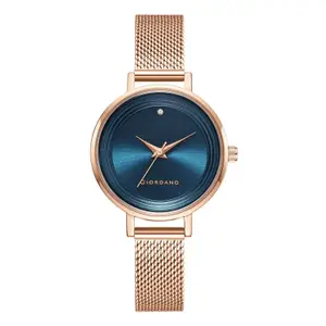 Visit the Giordano Store Giordano Fashionista Collection Stylish Analogue Watch for Women | Unique Design with Color Variant Mesh Metal strap | Ladies Wrist Watch to Compliment Your Look Ideal Gift for Women’s |Girls - GD4067