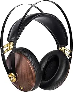 Meze 99 Classics Walnut Gold | Wired Over-Ear Headphones