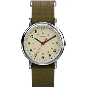 Visit the TIMEX Store TIMEX Round 38mm Beige Dial Analog Unisex Watch - T2N651UJ