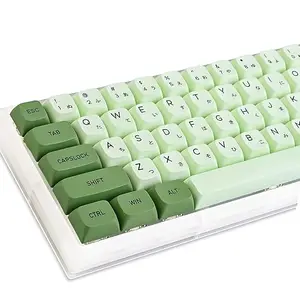 Guffercty kred GTSP XDA Profile Keycaps Custom PBT Cherry Mx keycaps Set for Gaming Keyboard (Earth)