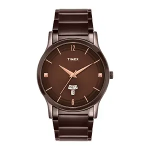 Visit the TIMEX Store TIMEX Classics Analog Watch for Men with Round Dial & Water Resistant Man's Wrist Watches