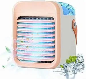 Evaporative Air Cooler, Personal Air Conditioner for Room Off Portable Mini Cooler