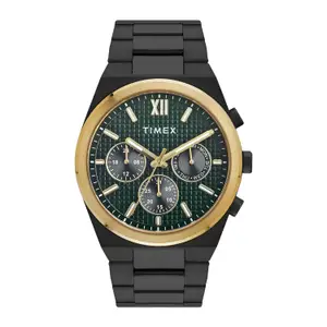 Visit the TIMEX Store TIMEX Analog Watch for Men Available in Multicolor Dial & Silver Stainless Steel Bracelet Band - Water Resistant Wrist Watches