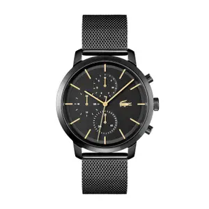 Visit the Lacoste Store Lacoste Replay Multifunction Black Round Dial Men's Watch - 2011194