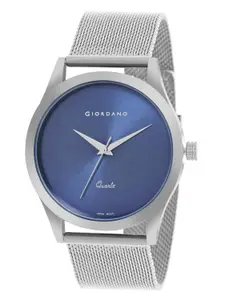 Visit the Giordano Store Giordano Analog Watch for Men Stylish Metal Strap| 3 Hands Mechanism with Water Resistant Wrist Watch GZ-50111