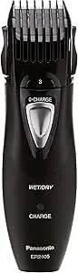 Panasonic ER2405 Rechargeable Body Hair & Beard Trimmer, Wet/Dry Made in Japan