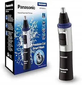 Panasonic Men's Nose and Ear Hair Trimmer having Vortex cleaning system