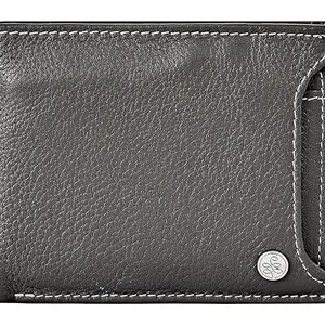 eske Moses Genuine Leather Mens Bifold Wallet - RFID - Currency Compartment - Coin Pocket 8 Card Holders