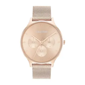 Visit the Calvin Klein Store Calvin Klein Analog Gold Dial Women's Watch-25200102
