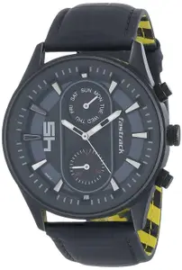 Visit the Fastrack Store Fastrack Fastfit Analog Black Dial Men's Watch-3224NL01/NP3224NL01